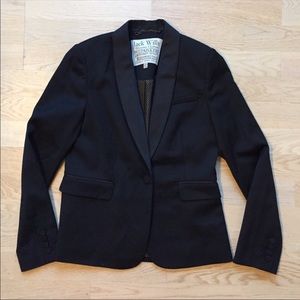 Jack Wills Tuxedo Jacket in Black